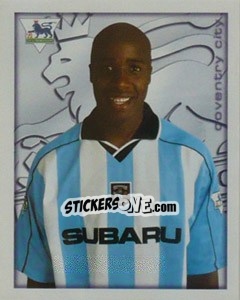 Figurina Paul Williams - Premier League Inglese 2000-2001 - Merlin