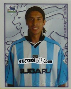 Figurina Youssef Chippo - Premier League Inglese 2000-2001 - Merlin