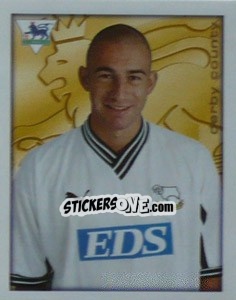 Figurina Danny Higginbotham - Premier League Inglese 2000-2001 - Merlin