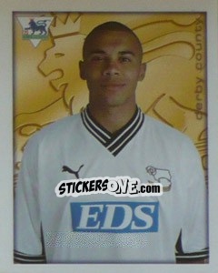 Cromo Deon Burton - Premier League Inglese 2000-2001 - Merlin