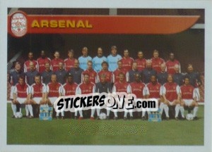 Sticker Team Photo - Premier League Inglese 2000-2001 n. 4 - Merlin