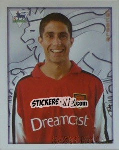 Cromo Sylvinho - Premier League Inglese 2000-2001 - Merlin