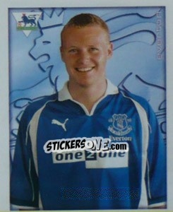 Sticker Michael Ball - Premier League Inglese 2000-2001 n. 153 - Merlin