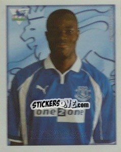 Cromo Alex Nyarko - Premier League Inglese 2000-2001 - Merlin