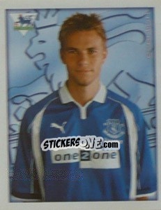 Sticker Niclas Alexandersson - Premier League Inglese 2000-2001 - Merlin