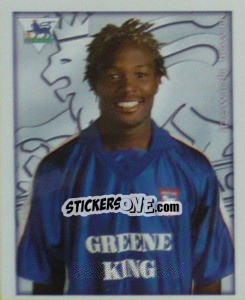 Figurina David Johnson - Premier League Inglese 2000-2001 - Merlin