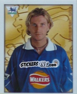 Sticker Robbie Savage - Premier League Inglese 2000-2001 - Merlin