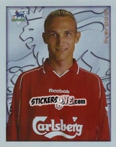 Figurina Sami Hyypia - Premier League Inglese 2000-2001 - Merlin