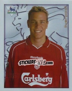 Figurina Stephane Henchoz - Premier League Inglese 2000-2001 - Merlin