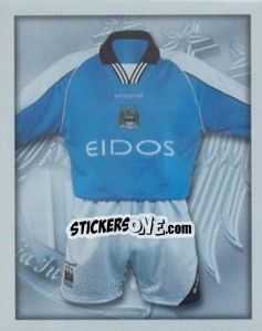 Sticker Home Kit - Premier League Inglese 2000-2001 - Merlin