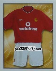 Sticker Home Kit - Premier League Inglese 2000-2001 - Merlin