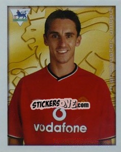 Sticker Gary Neville - Premier League Inglese 2000-2001 - Merlin