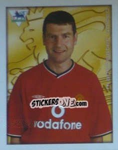 Cromo Denis Irwin - Premier League Inglese 2000-2001 - Merlin