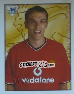 Sticker Phil Neville - Premier League Inglese 2000-2001 - Merlin