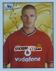 Sticker David Beckham - Premier League Inglese 2000-2001 n. 282 - Merlin