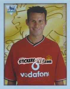Cromo Ryan Giggs - Premier League Inglese 2000-2001 - Merlin