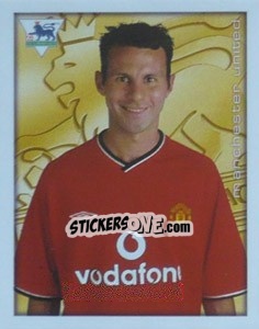 Sticker Ryan Giggs - Premier League Inglese 2000-2001 n. 283 - Merlin