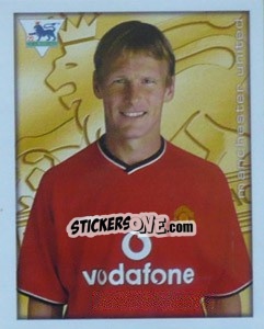 Sticker Teddy Sheringham - Premier League Inglese 2000-2001 - Merlin