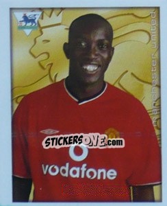 Sticker Dwight Yorke - Premier League Inglese 2000-2001 n. 288 - Merlin