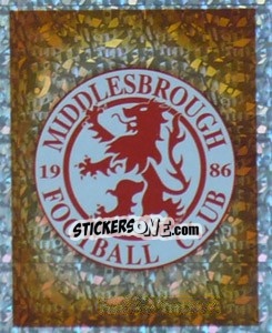 Sticker Club Emblem - Premier League Inglese 2000-2001 - Merlin