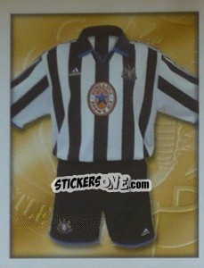 Sticker Home Kit - Premier League Inglese 2000-2001 - Merlin