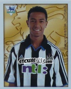 Cromo Nolberto Solano - Premier League Inglese 2000-2001 - Merlin