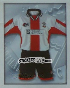 Sticker Home Kit - Premier League Inglese 2000-2001 - Merlin