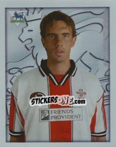 Sticker Claus Lundekvam - Premier League Inglese 2000-2001 - Merlin