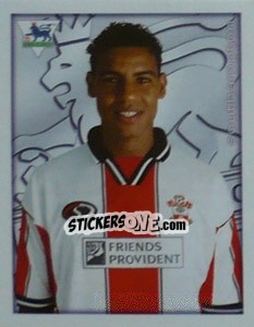 Sticker Tahar El Khalej - Premier League Inglese 2000-2001 - Merlin