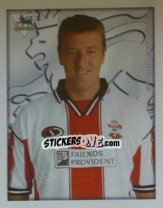 Figurina Matthew Le Tissier - Premier League Inglese 2000-2001 - Merlin