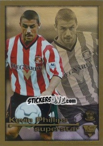 Sticker Superstar Kevin Phillips - Premier League Inglese 2000-2001 - Merlin
