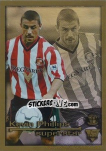 Sticker Superstar Kevin Phillips - Premier League Inglese 2000-2001 n. 352R - Merlin