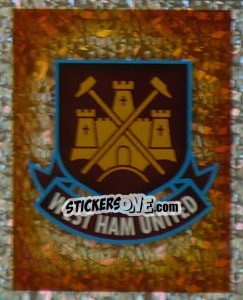 Sticker Club Emblem - Premier League Inglese 2000-2001 n. 389 - Merlin