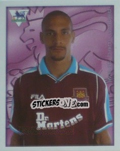 Figurina Rio Ferdinand - Premier League Inglese 2000-2001 - Merlin