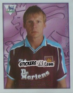 Sticker Stuart Pearce - Premier League Inglese 2000-2001 - Merlin