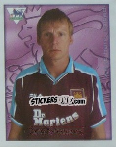 Sticker Stuart Pearce - Premier League Inglese 2000-2001 n. 398 - Merlin