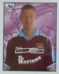 Sticker Steve Lomas - Premier League Inglese 2000-2001 n. 401 - Merlin