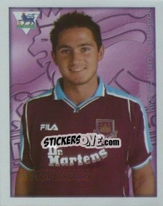 Figurina Frank Lampard - Premier League Inglese 2000-2001 - Merlin