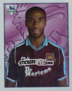 Sticker Frederic Kanoute - Premier League Inglese 2000-2001 n. 407 - Merlin