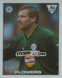 Figurina Tim Flowers - Premier League Inglese 2000-2001 - Merlin