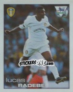 Sticker Lucas Radebe - Premier League Inglese 2000-2001 n. B - Merlin