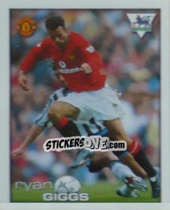 Figurina Ryan Giggs - Premier League Inglese 2000-2001 - Merlin