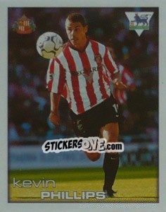 Cromo Kevin Phillips - Premier League Inglese 2000-2001 - Merlin