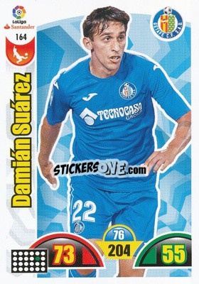 Figurina Damián Suárez - Liga Santander 2017-2018. Adrenalyn XL - Panini