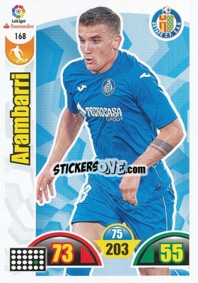 Sticker Arambarri - Liga Santander 2017-2018. Adrenalyn XL n. 168 - Panini