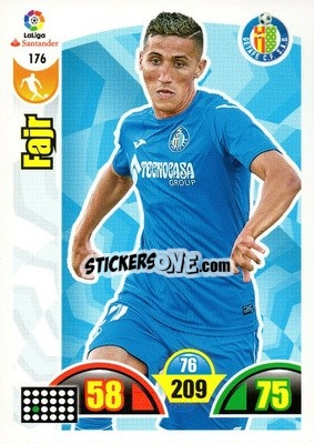 Sticker Fajr - Liga Santander 2017-2018. Adrenalyn XL n. 176 - Panini