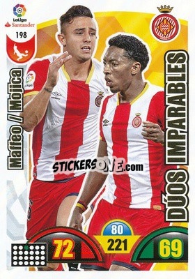 Sticker Maffeo / Mojica - Liga Santander 2017-2018. Adrenalyn XL - Panini