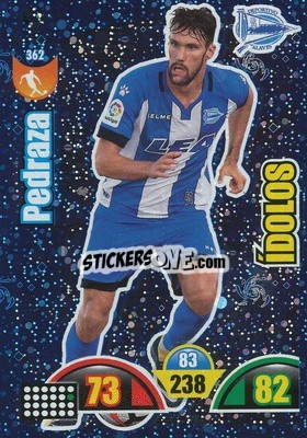 Sticker Pedraza - Liga Santander 2017-2018. Adrenalyn XL - Panini