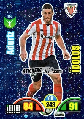 Sticker Aduriz - Liga Santander 2017-2018. Adrenalyn XL n. 363 - Panini
