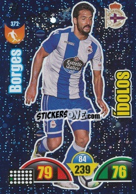 Figurina Borges - Liga Santander 2017-2018. Adrenalyn XL n. 372 - Panini